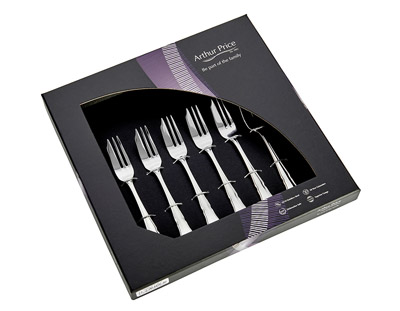 pastry forks set Arthur Price Dubarry